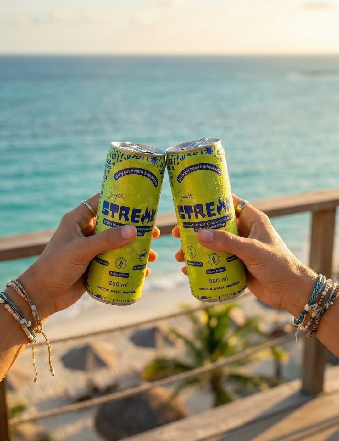 Super Streak lifestyle – beach cheers